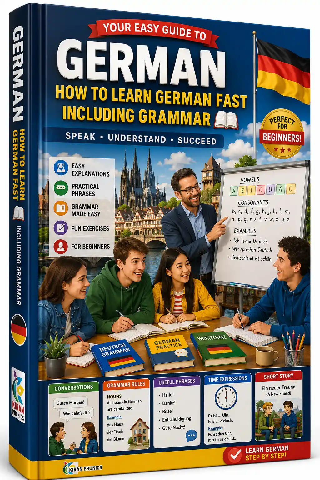 German How to Learn German Fast Including Grammar 📚