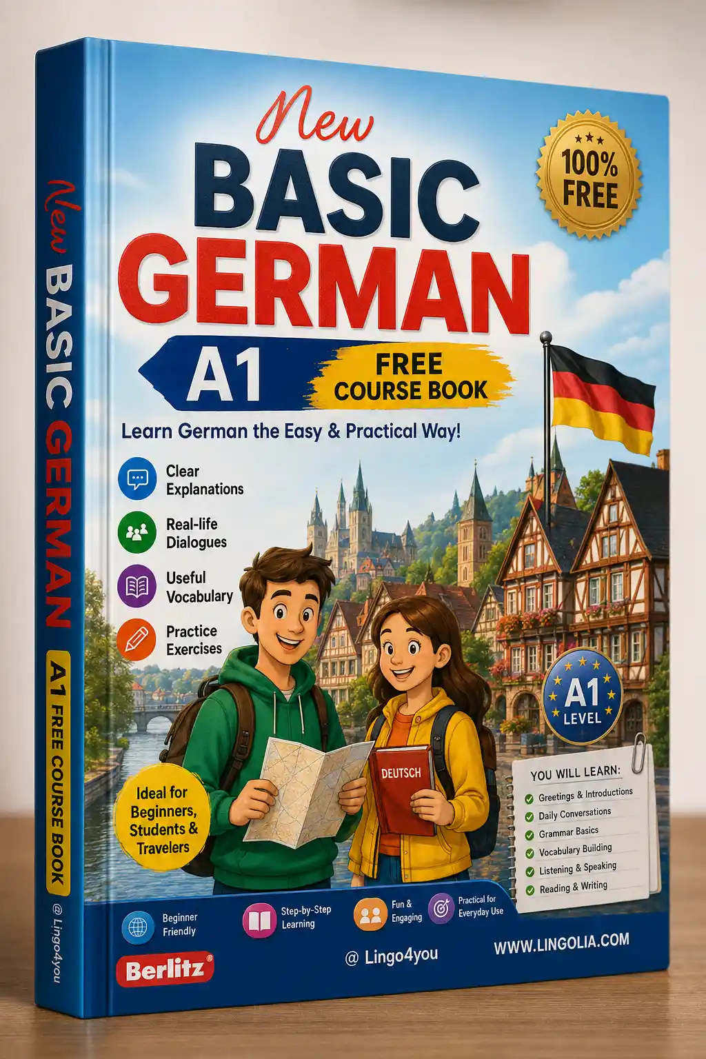 New Basic German A1 Free Course Book