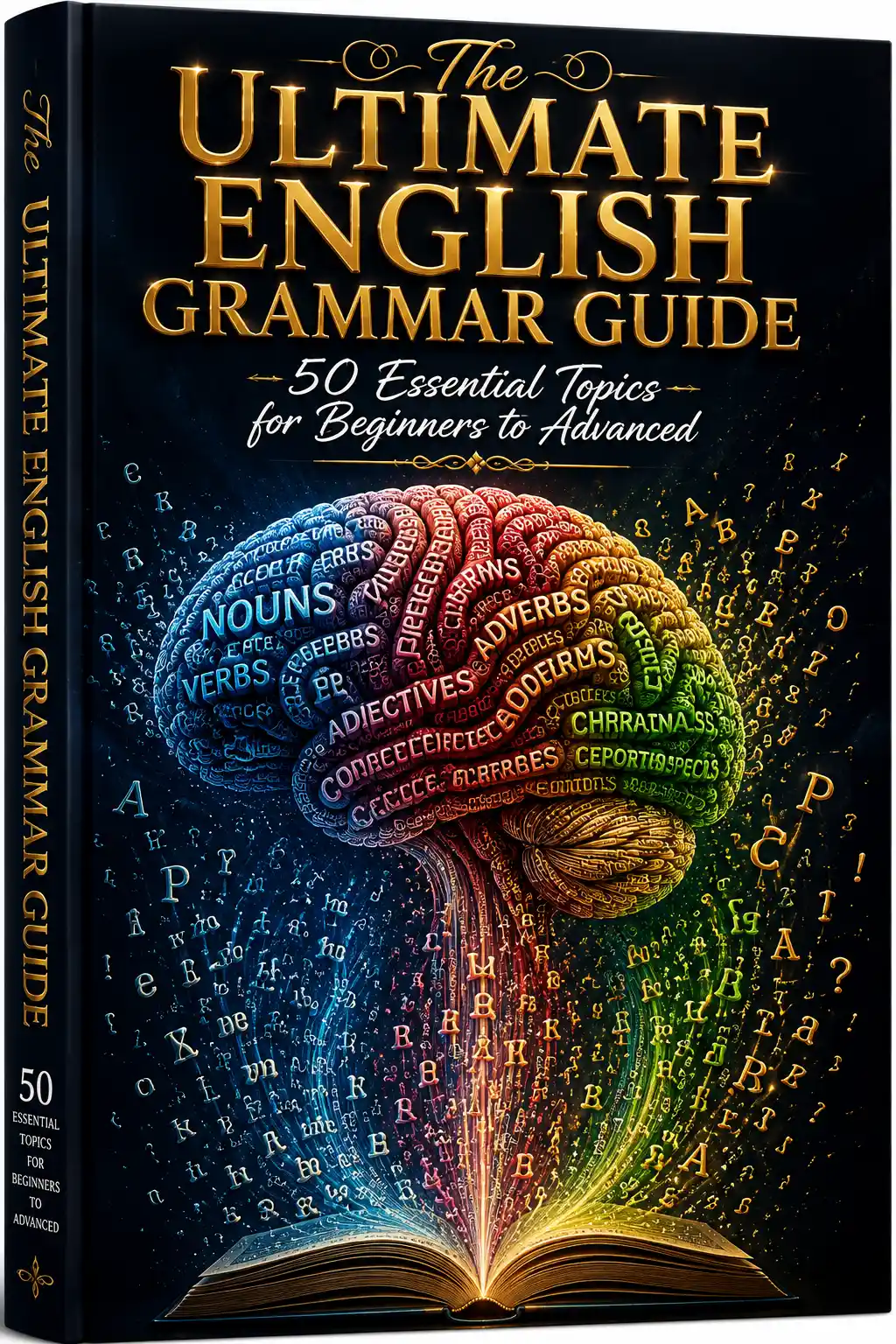 The Ultimate English Grammar Guide (50 Essential Topics for Beginners to Advanced) 📚